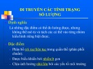 Bài giảng Di truyền và chọn giống thủy sản - Chương 4: Di truyền các tính trạng số lượng