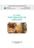 Hướng dẫn phối trộn thức ăn chăn nuôi