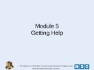 Module Linux essentials - Module 5: Getting help