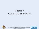 Module Linux essentials - Module 4: Command line skills