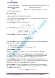 Đề thi thử chuẩn bị kì thi THPT quốc gia, lần 2 có đáp án môn: Toán - Trường THPT chuyên đại học sư phạm Hà Nội