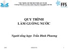 Bài giảng Quy trình làm guồng nước - Trần Đình Phương