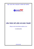 Cấu trúc dữ liệu và giải thuật - Học viện Công nghệ Bưu chính Viễn Thông