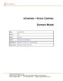 Dự án: SCanteen, STock control - Domain Model