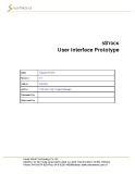 Dự án: sStock User Interface Prototype