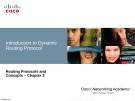 Lecture Routing Protocols and Concepts - Chapter 3: Introduction to Dynamic Routing Protocols