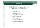 Bài giảng Chuẩn trong thiết kế và thi công các công trình điện: Chương 3 - Thiết kế và thi công các công trình điện theo tiêu chuẩn IEC