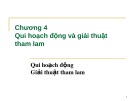 Bài giảng Phân tích và thiết kế giải thuật: Chương 5 - PGS.TS. Dương Tuấn Anh