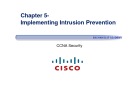 Lecture CCNA Security - Chapter 5: Implementing Intrusion Prevention