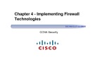 Lecture CCNA Security - Chapter 4: Implementing Firewall Technologies