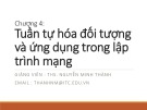 Bài giảng Lập trình mạng Java: Chương 4 - ThS. Nguyễn Minh Thành