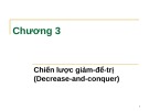 Bài giảng Phân tích và thiết kế giải thuật: Chương 3 - PGS.TS. Dương Tuấn Anh