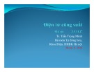 Bài giảng Điện tử công suất: Chương 6 - TS. Trần Trọng Minh