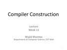 Compiler construction: Lecture 11 - Majid Mumtaz