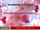 Lecture Database systems: Relational Data Model (3) – Nguyễn Ngọc Thiên An