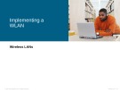 Lecture Wireless LANs: Implementing a WLAN