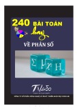 Hướng dẫn giải 240 bài toán hay về phân số