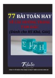 Hướng dẫn giải 77 bài toán hay về các đường trong tam giác