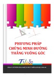 Hướng dẫn chứng minh đường thẳng vuông góc