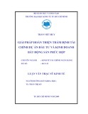 Luận văn Thạc sĩ Kinh tế: Giải pháp hoàn thiện thẩm định tài chính dự án đầu tư và kinh doanh bất động sản phức hợp