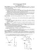 Đề thi học sinh giỏi lớp 12 có đáp án môn: Vật lý (Năm học 1998-1999)
