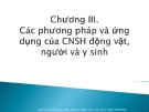 Bài giảng Công nghệ sinh học đại cương: Chương 3 - Nguyễn Thị Phương Thảo