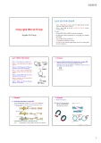 Bài giảng Công nghệ sinh học: Công nghệ DNA tổ hợp - Nguyễn Vũ Phong