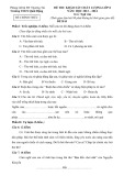 Đề thi khảo sát chất lượng lớp 8 có đáp án môn: Ngữ văn - Trường THCS Quất Động (Năm học 2013-2014)