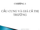 Bài giảng Kinh tế vi mô: Chương 1 - Hồ Hữu Trí