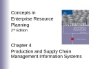 Lecture Concepts in Enterprise Resource Planning (2nd Edition) - Chapter 4: Production and Supply Chain Management Information Systems