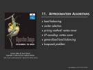 Lecture Algorithm design - Chapter 11: Approximation Algorithms