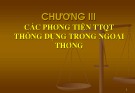 Bài giảng Tài chính quốc tế: Chương 3 - PGS.TS Nguyễn Thị Quy