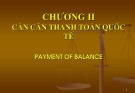 Bài giảng Tài chính quốc tế: Chương 2 - PGS.TS Nguyễn Thị Quy