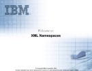 Lecture Introduction to XML: XML Namespaces