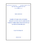 Luận văn Thạc sỹ: Nghiên cứu khả năng gây bệnh hoại tử gan tụy cấp của một số loài vi khuẩn vibrio trên tôm nuôi nước lợ tại một số tỉnh phía Bắc