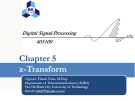 Lecture Digital signal processing: Chapter 5 - Nguyen Thanh Tuan