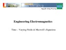 Lecture Engineering electromagnetics: Time – Varying fields and Maxwell’s equations - Nguyễn Công Phương