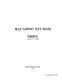 Hạt giống nảy mầm - Thiền