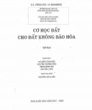 Giáo trình Cơ học đất cho đất không bão hòa (Tập 2): Phần 1