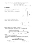 Đề thi tuyển sinh cao đẳng môn Cơ học xây dựng (năm học 2010)