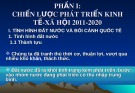 Bài giảng Phần I: Chiến lược phát triển kinh tế xã hội 2011-2020