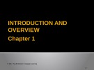 Lecture Entrepreneurial finance - Chapter 1: Introduction and overview