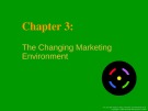 Lecture Basic Marketing: A global managerial approach - Chapter 3: The changing marketing environment
