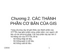 Bài giảng Hệ thống thông tin địa lý - Chương 2: Các thành phần cơ bản của GIS