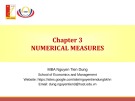 Lectures Applied statistics for business: Chapter 3 - ThS. Nguyễn Tiến Dũng