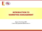 Lectures Marketing management: Chapter 0 - ThS. Nguyễn Tiến Dũng