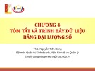 Bài giảng Thống kê ứng dụng trong kinh doanh: Chương 4 - ThS. Nguyễn Tiến Dũng