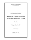 Sáng kiến kinh nghiệm: Khám phá các bài toán mới bằng tình huống gợi vấn đề