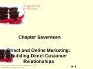 Lecture Principles of Marketing - Chapter 17: Direct and online marketing