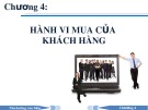 Bài giảng Marketing căn bản – Chương 4: Hành vi mua của khách hàng (2015)